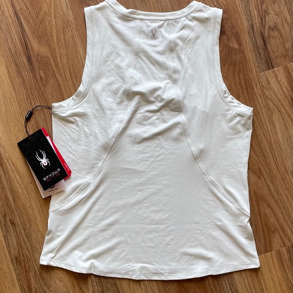 Spyder Active Women's Off-White Tank Top - Picture 2 of 6